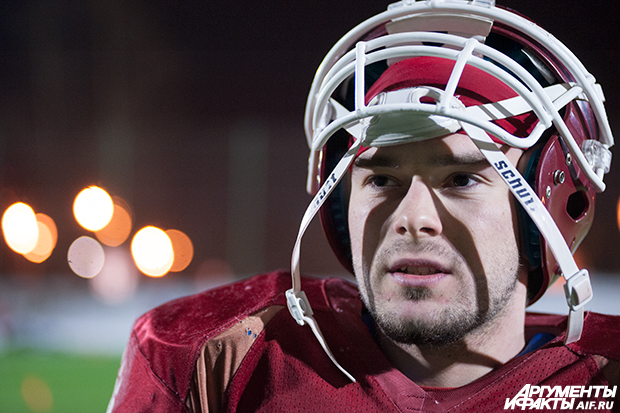 Игрок команды Moscow Bruins Стас Воронков